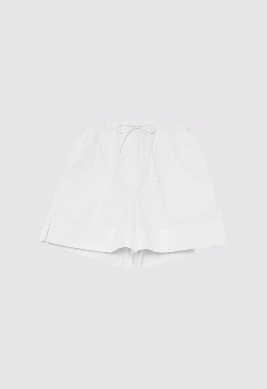 Jac + Jack Mira Cotton Short - White